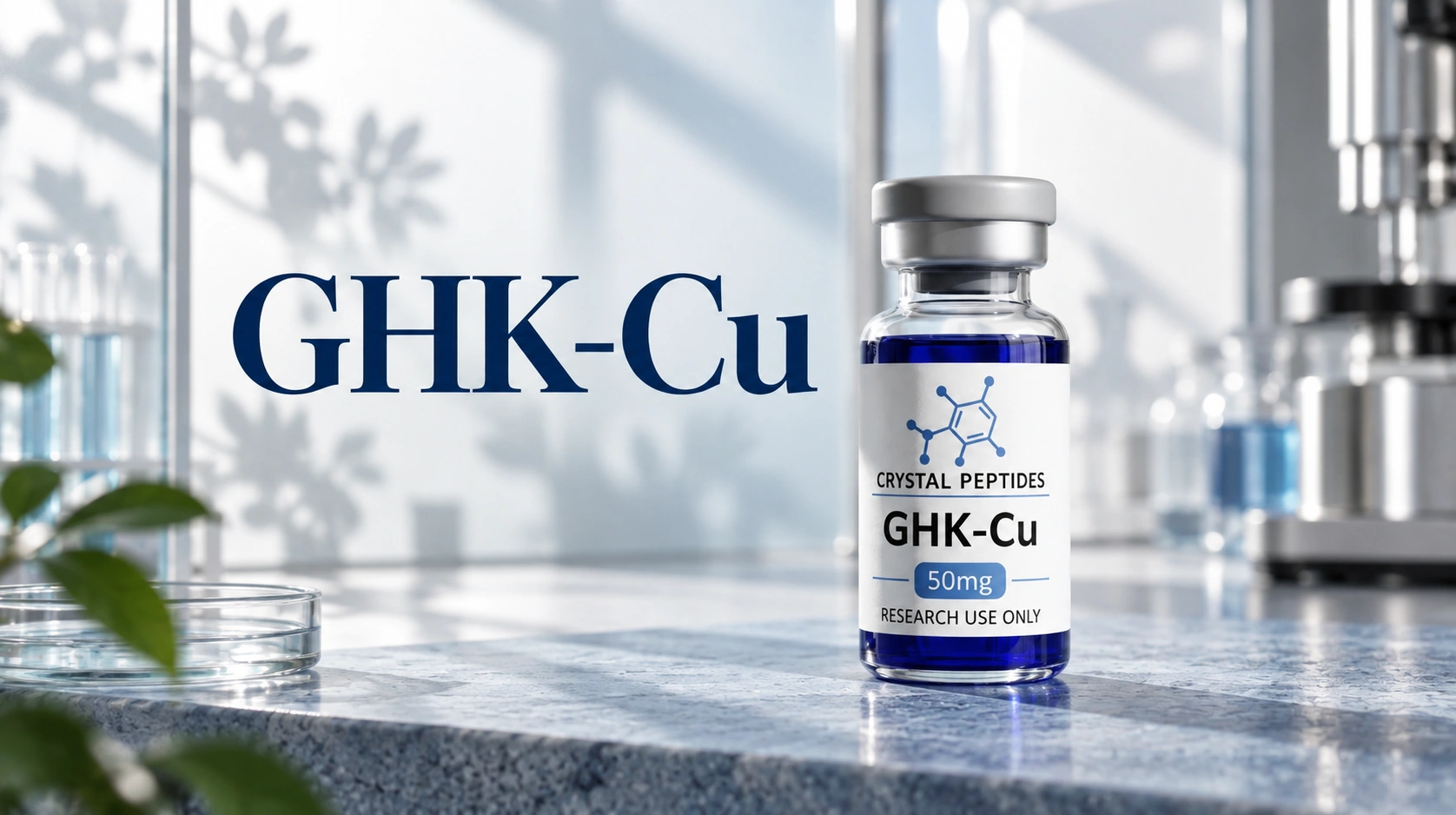 GHK-Cu: il peptide del rame nella ricerca anti-età
