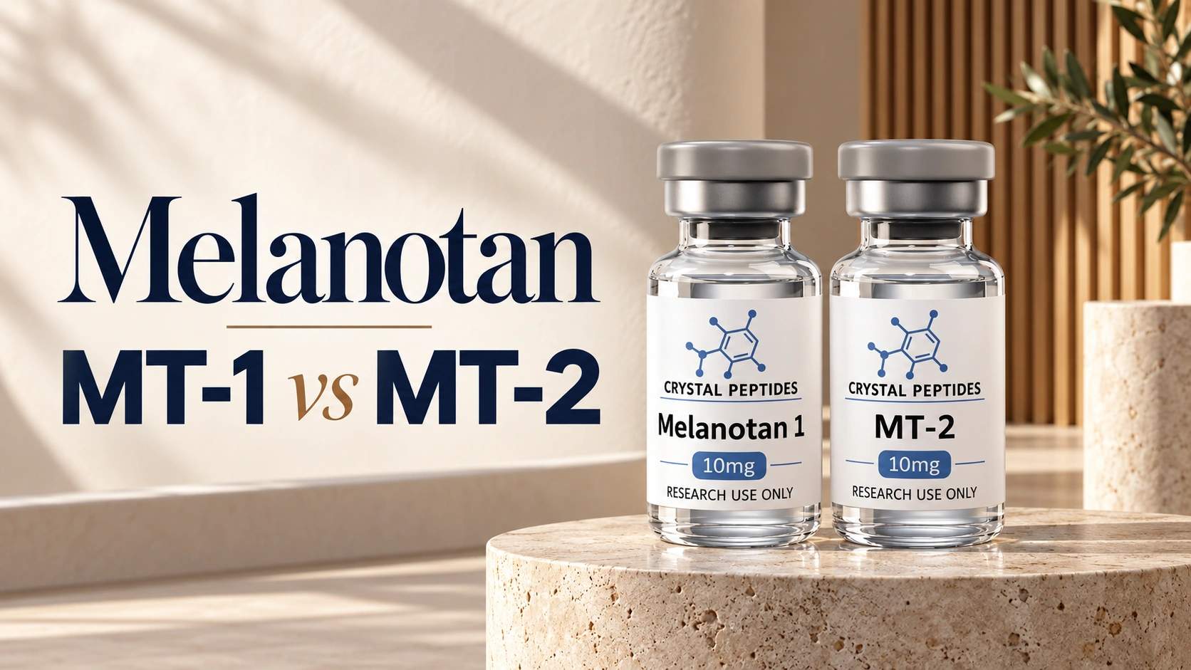MT-1 vs MT-2 (Melanotan): struttura, evidenze e stato normativo