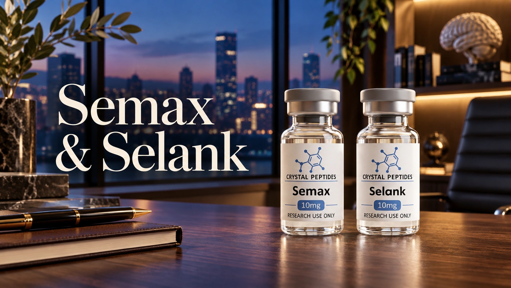 Semax e Selank: ricerca sui peptidi per le funzioni cognitive
