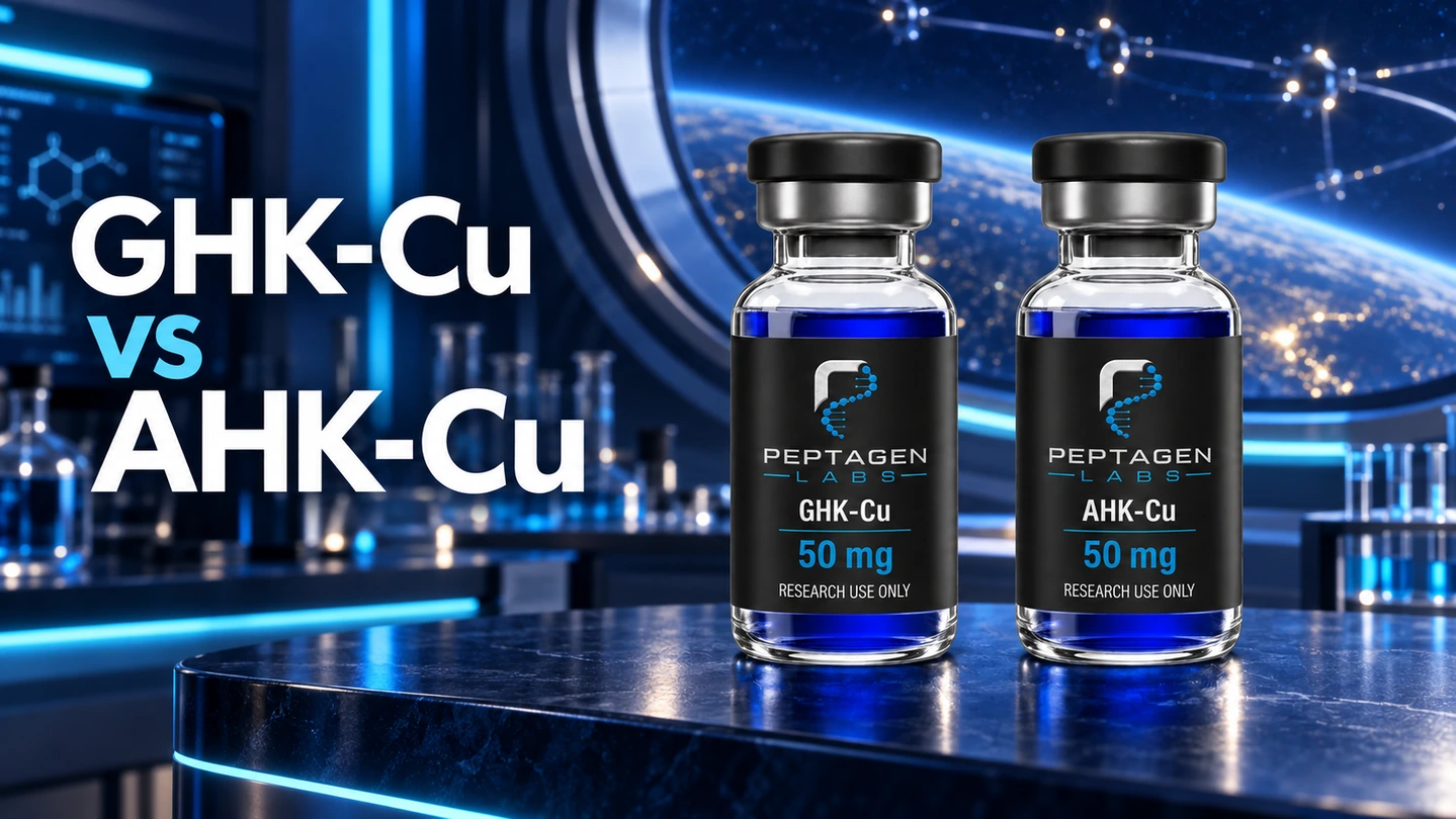 GHK-Cu e AHK-Cu: cosa cambia quando cambia un amminoacido?