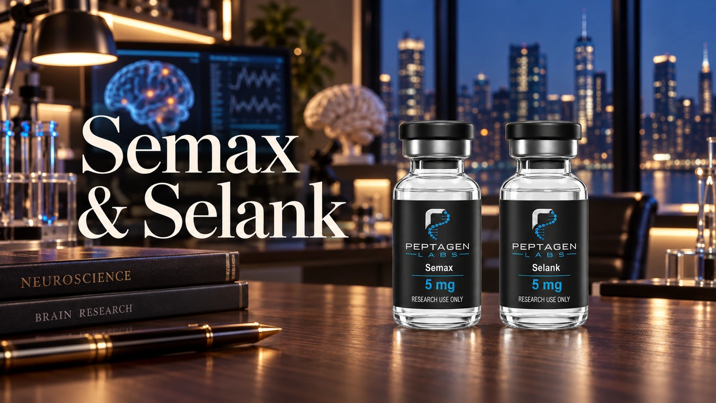 Semax e Selank: ricerca sui peptidi per le funzioni cognitive